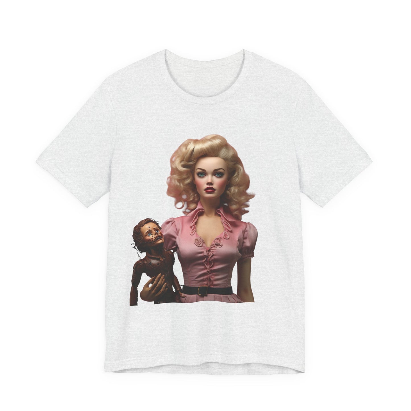 Bad Barbie Doll Unisex Jersey Short Sleeve Tee