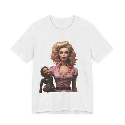 Bad Barbie Doll Unisex Jersey Short Sleeve Tee