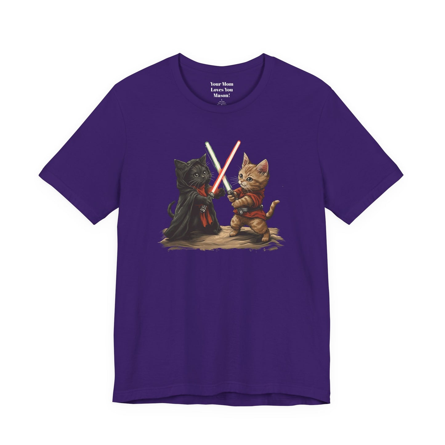 Kitty Star Wars Battle Unisex Jersey Short Sleeve Tee