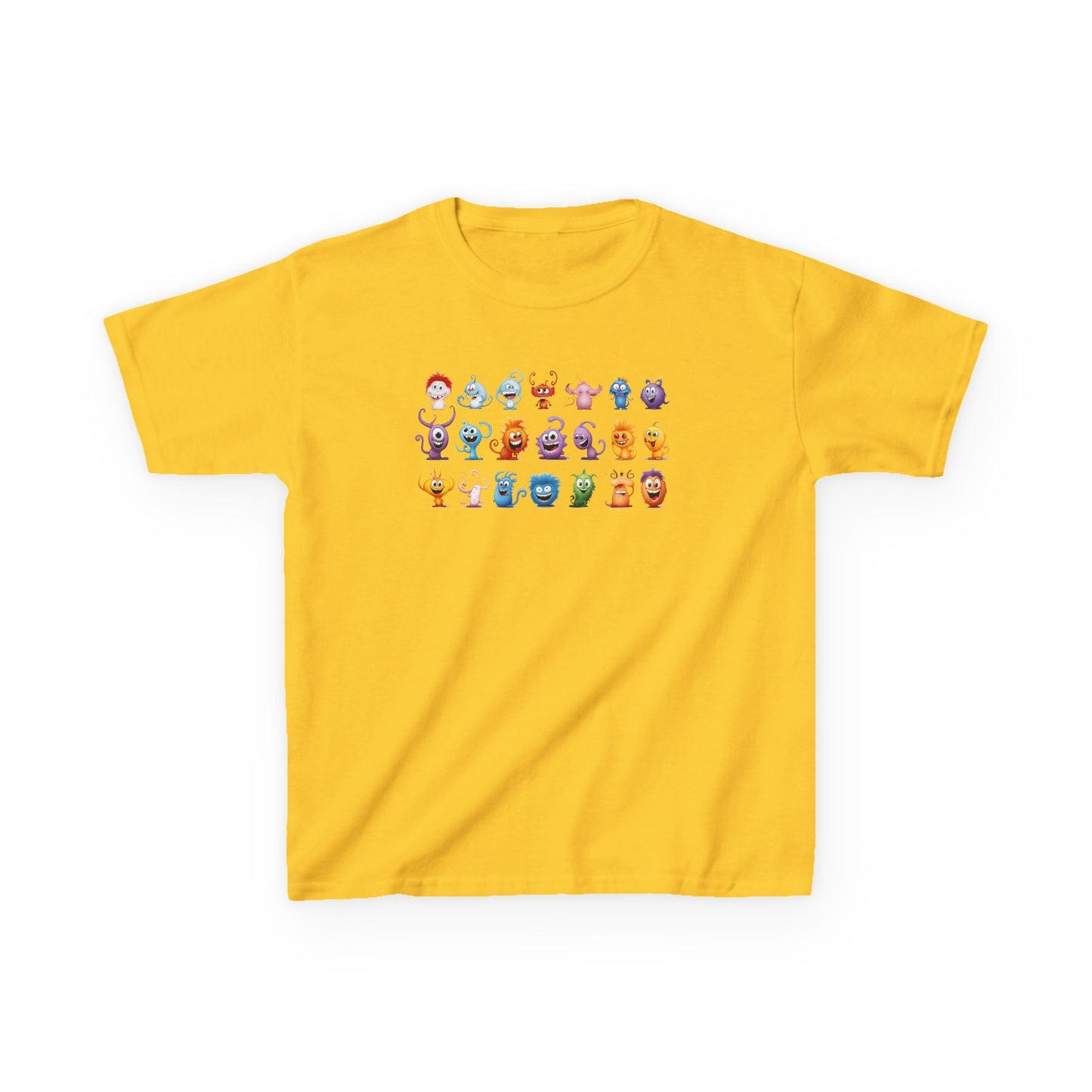 Super Cute Monsters, Halloween Tshirt, Funny Tshirts for Kids, Kids Heavy Cotton™ Tee