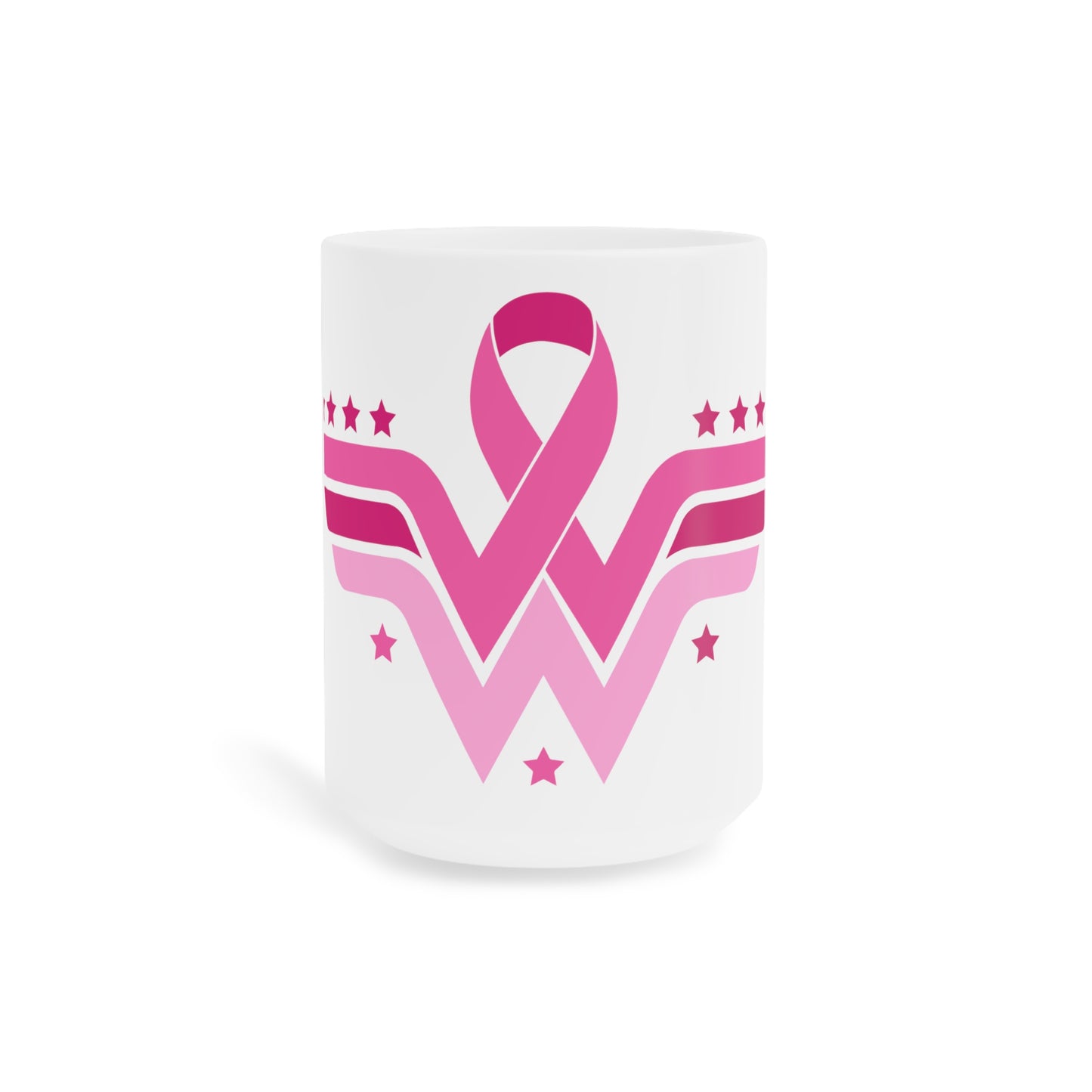 Breast Cancer Awareness Motivational Ceramic Mugs (11oz\15oz\20oz)