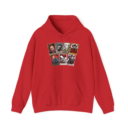Horror Friends Tarot Cards Unisex Heavy Blend™ Hooded Sweatshirt
