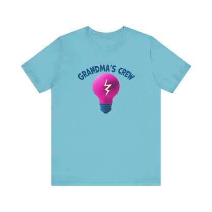 Grandma's Crew  Unisex Jersey Tee - Fun Gift for Grandparents