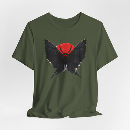 Mothman Graphic Tee - Unisex Jersey Shirt for Nature Lovers