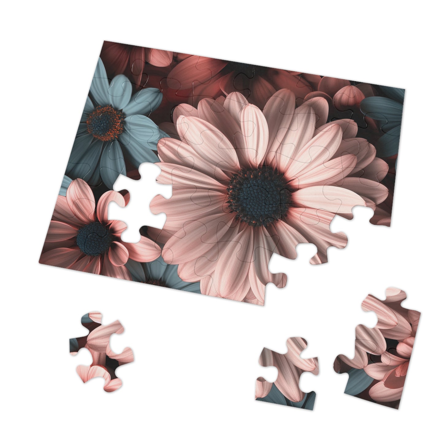 Pastel Daisies Jigsaw Puzzle (30, 110, 252, 500,1000-Piece)