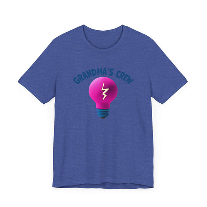 Grandma's Crew  Unisex Jersey Tee - Fun Gift for Grandparents