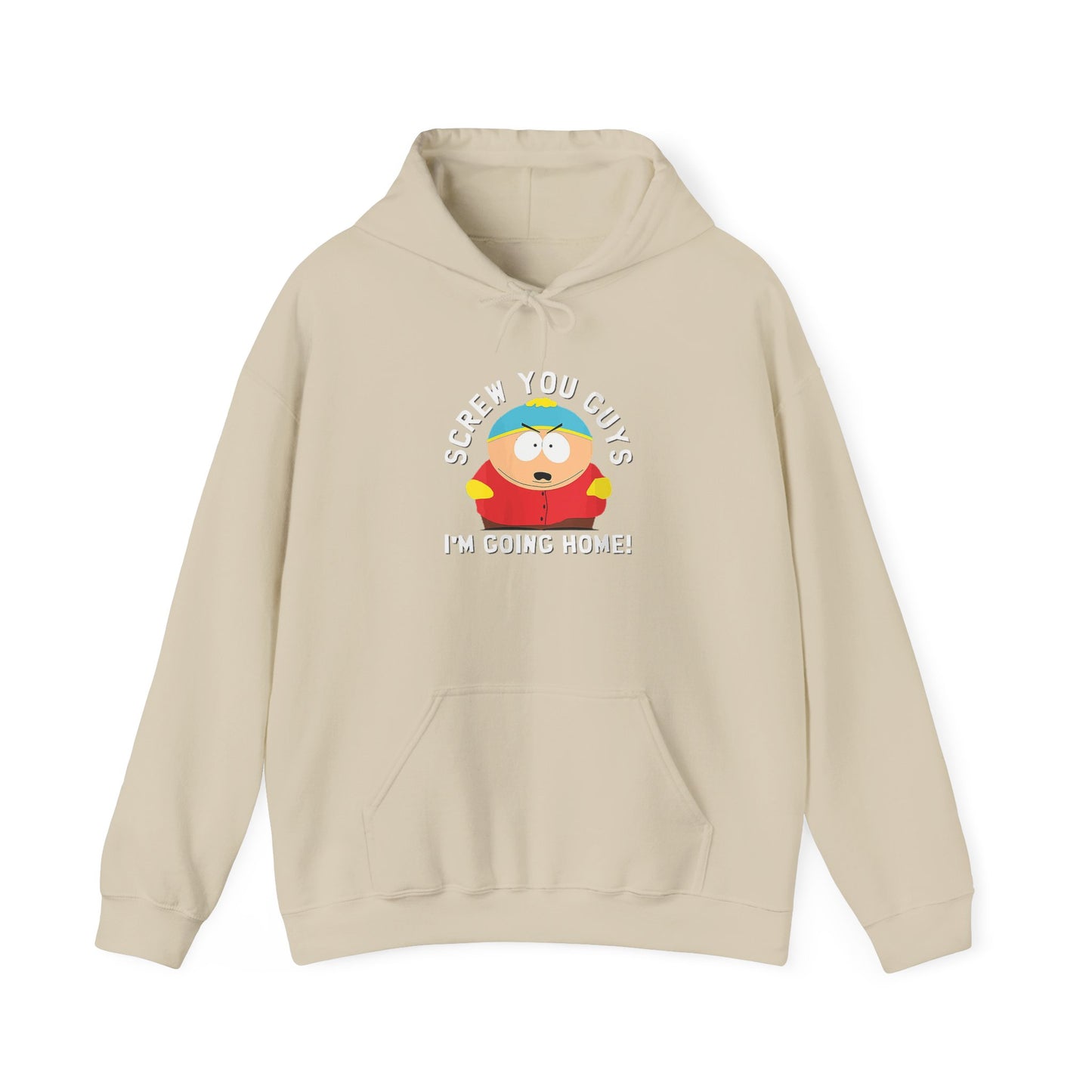 Cartman "Screw You Guys, I'm Going Home!" South Park Hoodie