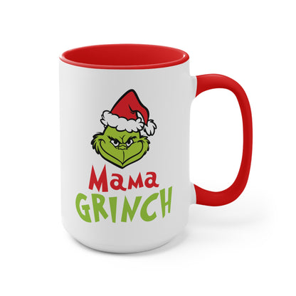 Mama Grinch Coffee Mugs