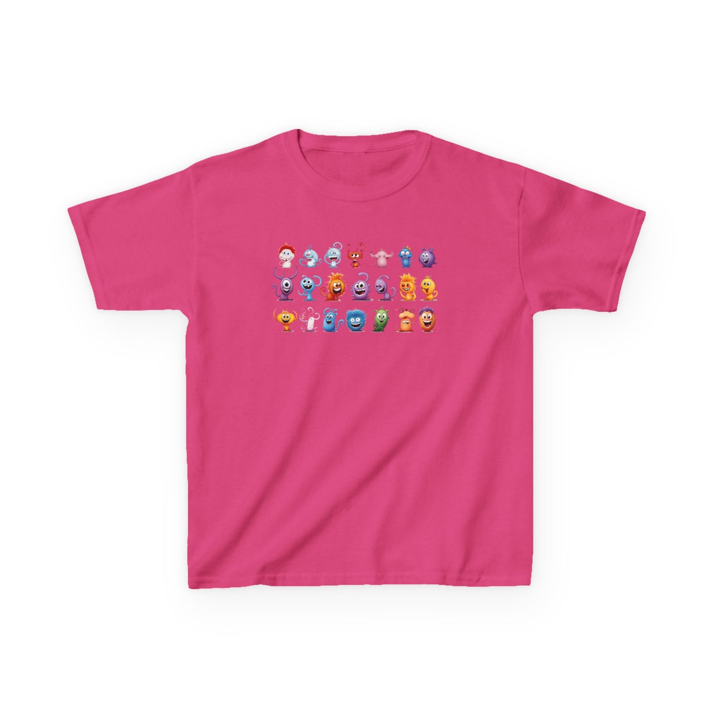 Super Cute Monsters, Halloween Tshirt, Funny Tshirts for Kids, Kids Heavy Cotton™ Tee
