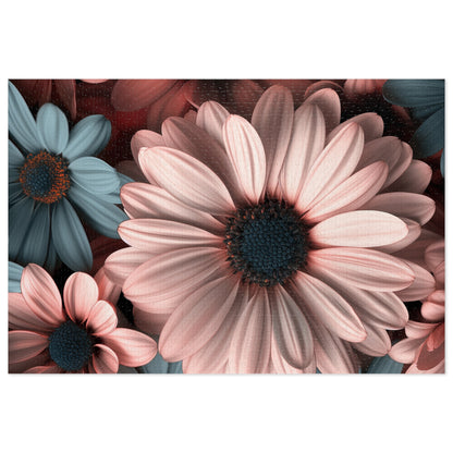 Pastel Daisies Jigsaw Puzzle (30, 110, 252, 500,1000-Piece)