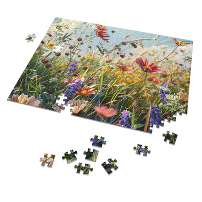 Wildflowers Jigsaw Puzzle (30, 110, 252, 500,1000-Piece)