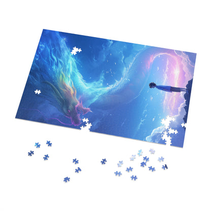 Dragon in the Sky  Jigsaw Puzzle (30, 110, 252, 500,1000-Piece)