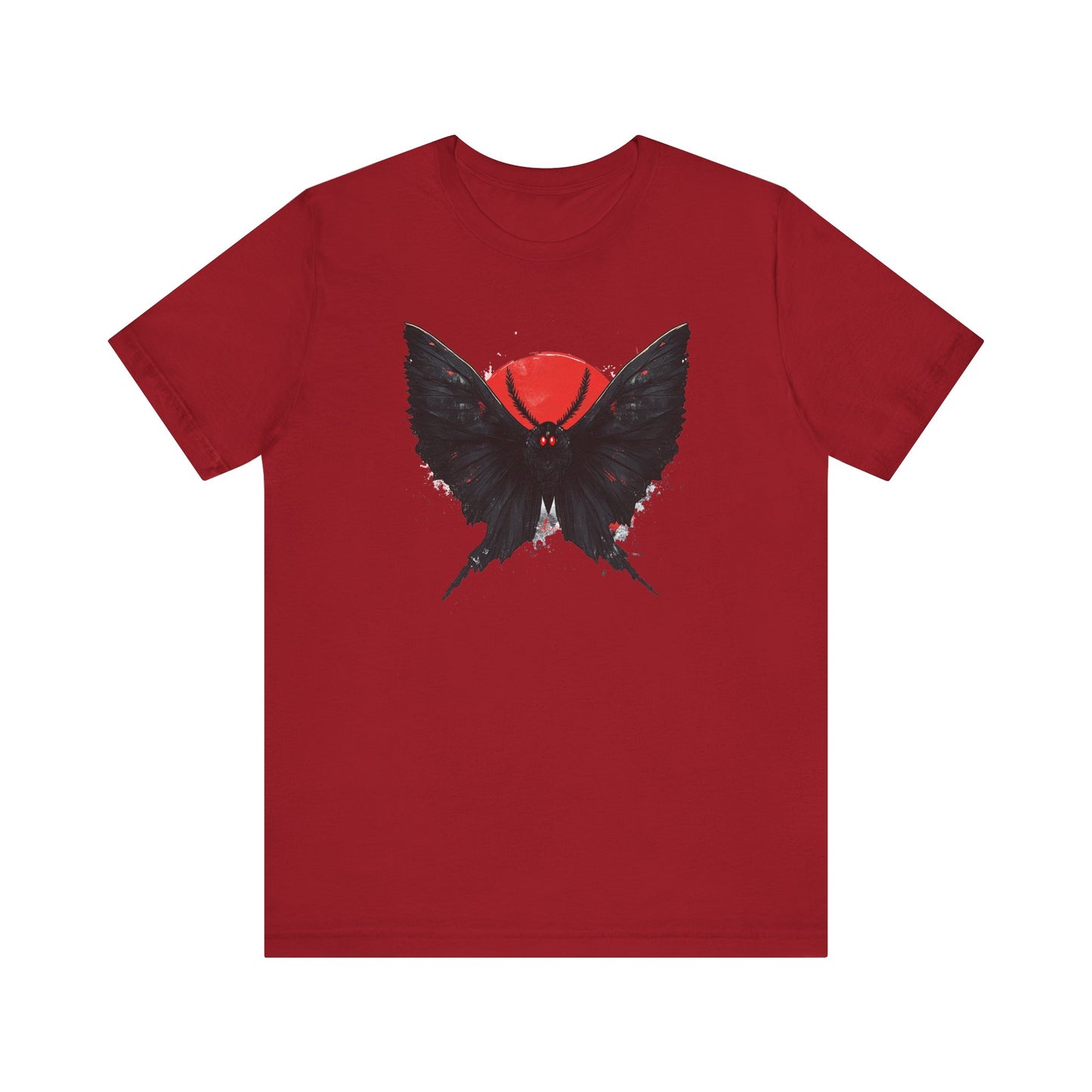 Mothman Graphic Tee - Unisex Jersey Shirt for Nature Lovers