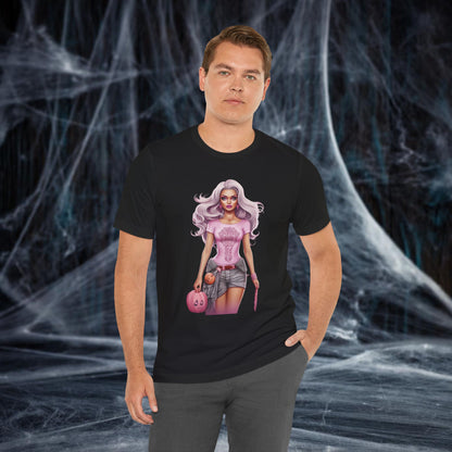 Barbie Girl Halloween Unisex Jersey Short Sleeve Tee