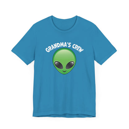 Grandma's Crew Alien  T-Shirt | Unisex Jersey Tee