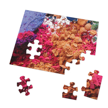Colorful Powder  Jigsaw Puzzle (30, 110, 252, 500,1000-Piece)