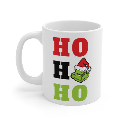 Grinch Ho Ho Ho  Coffee Cup  Ceramic Mugs (11oz\15oz\20oz)