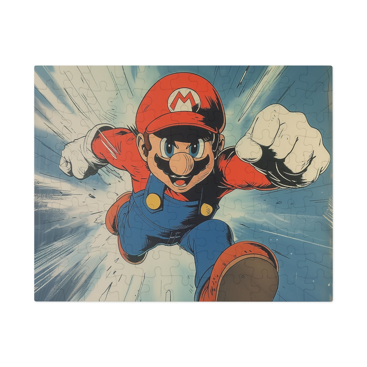 Mario Power Jigsaw Puzzle (30, 110, 252, 500,1000-Piece)