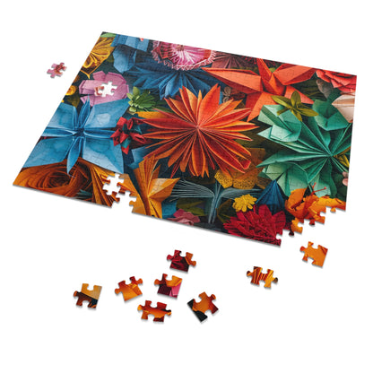 Origami Flower Jigsaw Puzzle (30, 110, 252, 500,1000-Piece)
