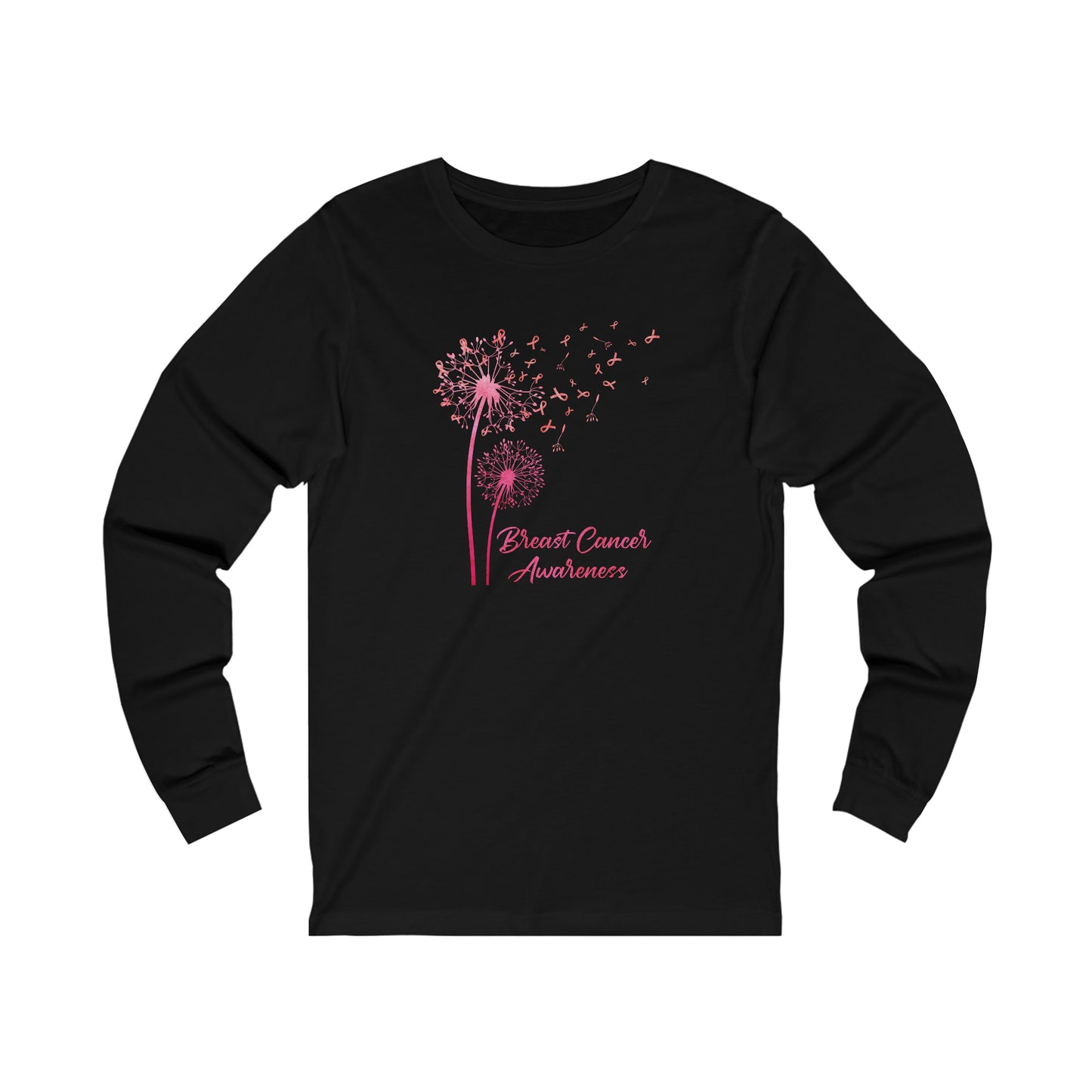 Breast Cancer Awareness Unisex Jersey Long Sleeve Tee