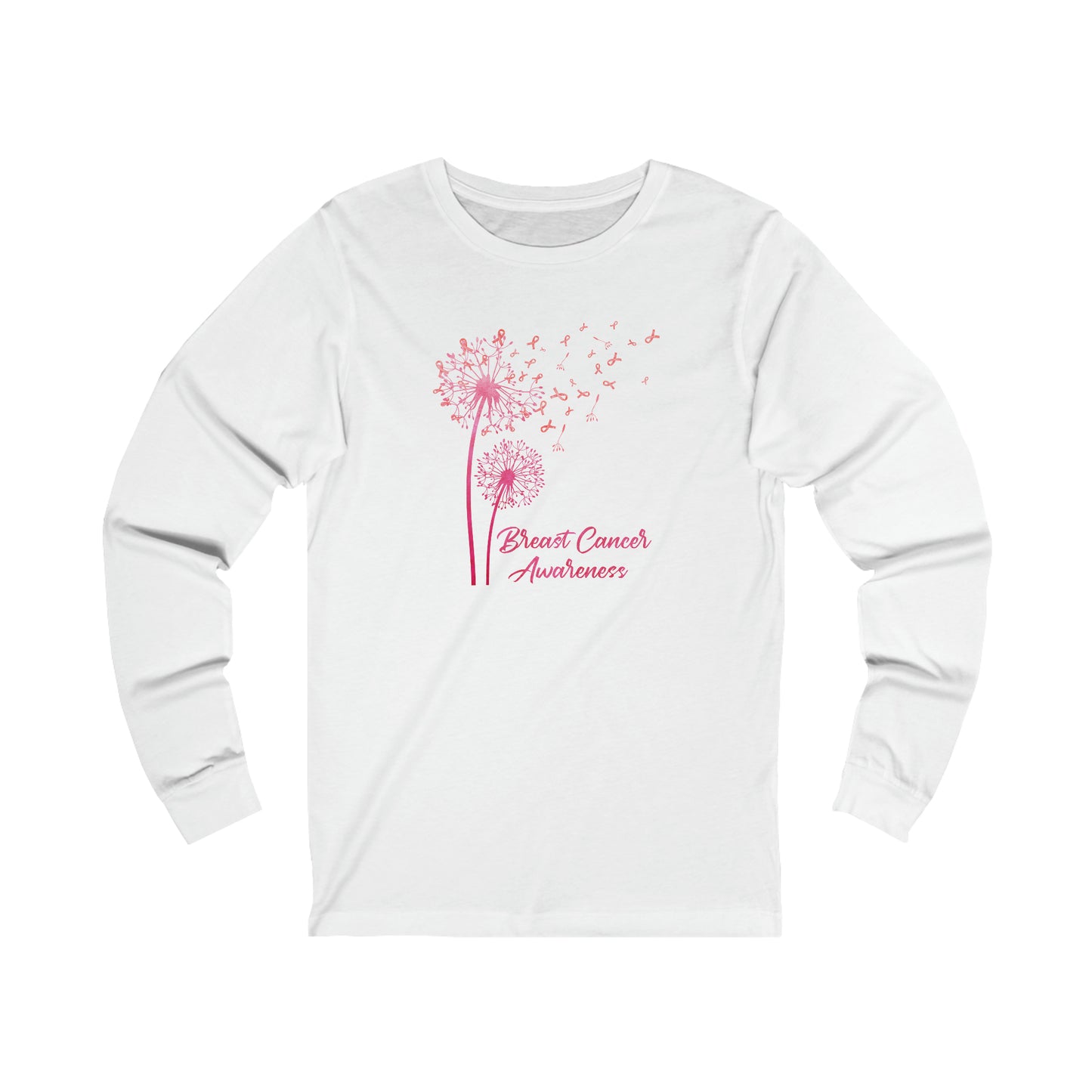 Breast Cancer Awareness Unisex Jersey Long Sleeve Tee