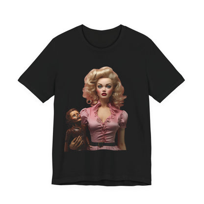 Bad Barbie Doll Unisex Jersey Short Sleeve Tee