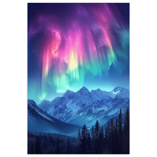 The Northern Lights  Jigsaw Puzzle (30, 110, 252, 500,1000-Piece)