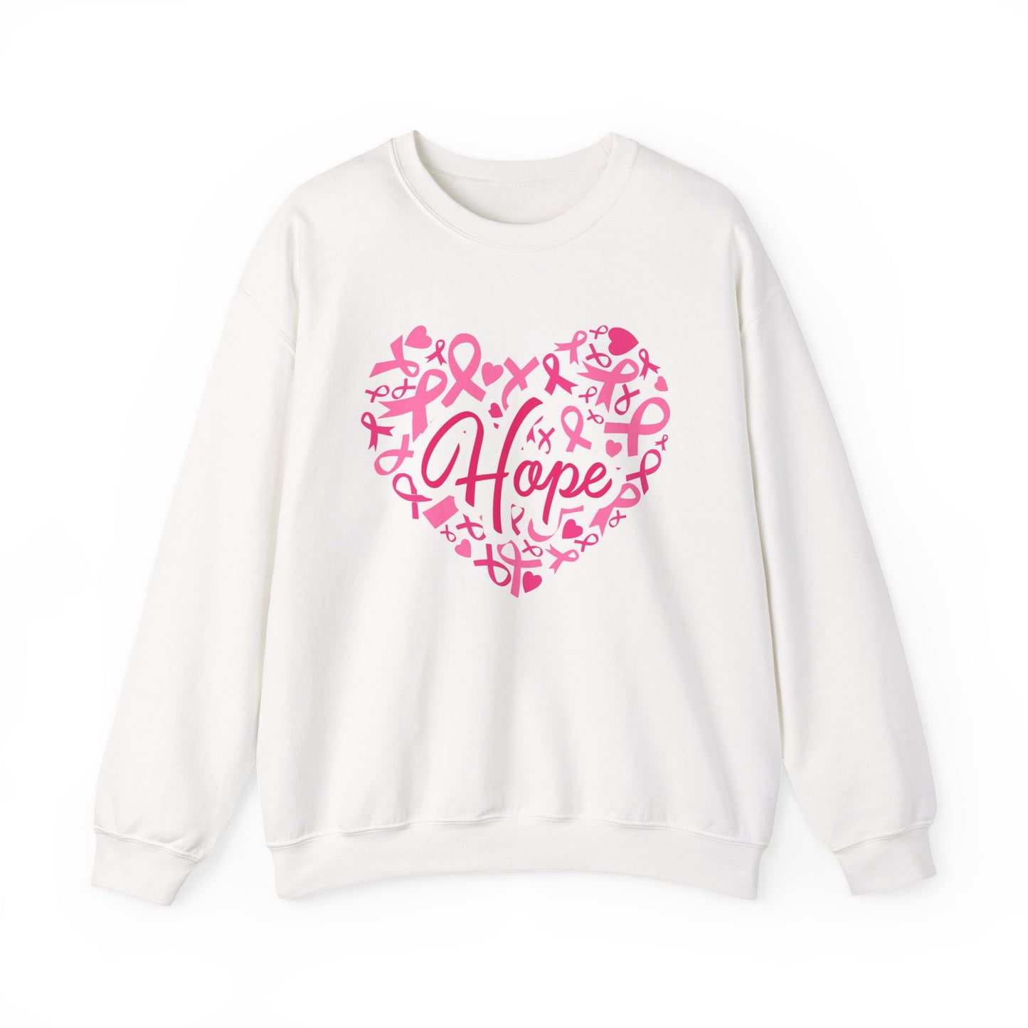 Hope Heart Breast Cancer Awareness Sweatshirt