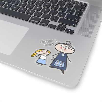 Grandma's House Logo Kiss-Cut Stickers