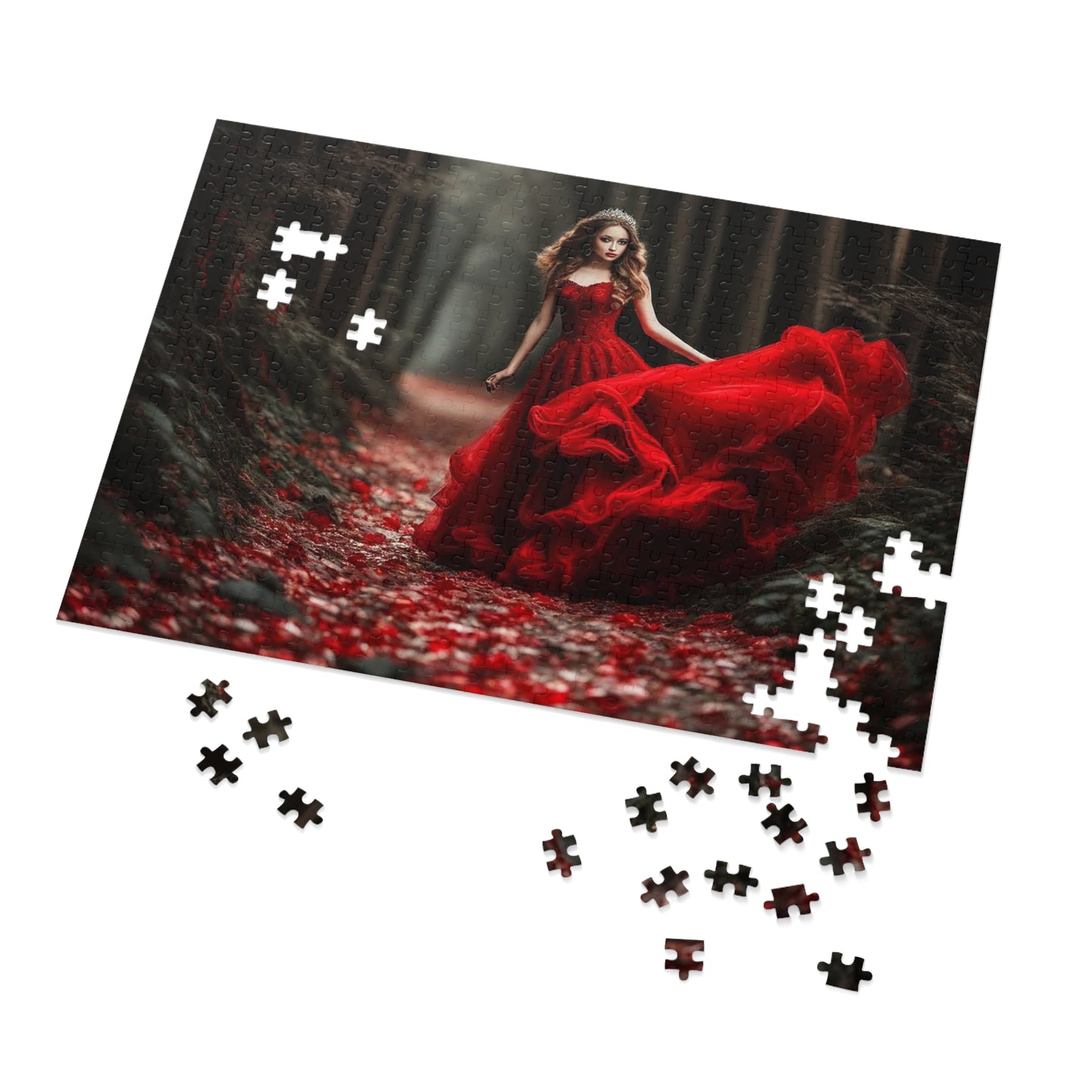 The Red Princess Jigsaw Puzzle (30, 110, 252, 500,1000-Piece)