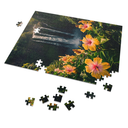 Beautiful Waterfall  Jigsaw Puzzle (30, 110, 252, 500,1000-Piece)