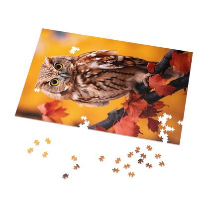 Autumn Owl Jigsaw Puzzle (30, 110, 252, 500,1000-Piece)