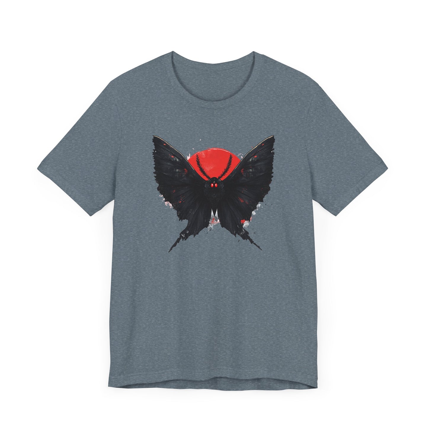 Mothman Graphic Tee - Unisex Jersey Shirt for Nature Lovers