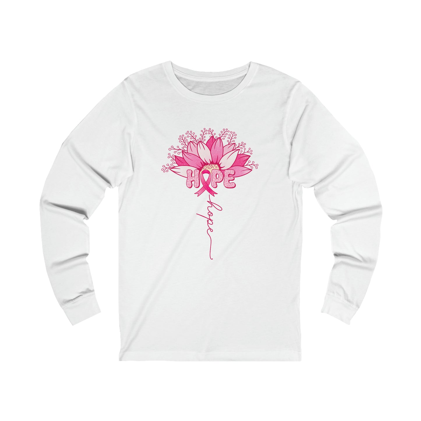 Flower of Hope Unisex Jersey Long Sleeve Tee