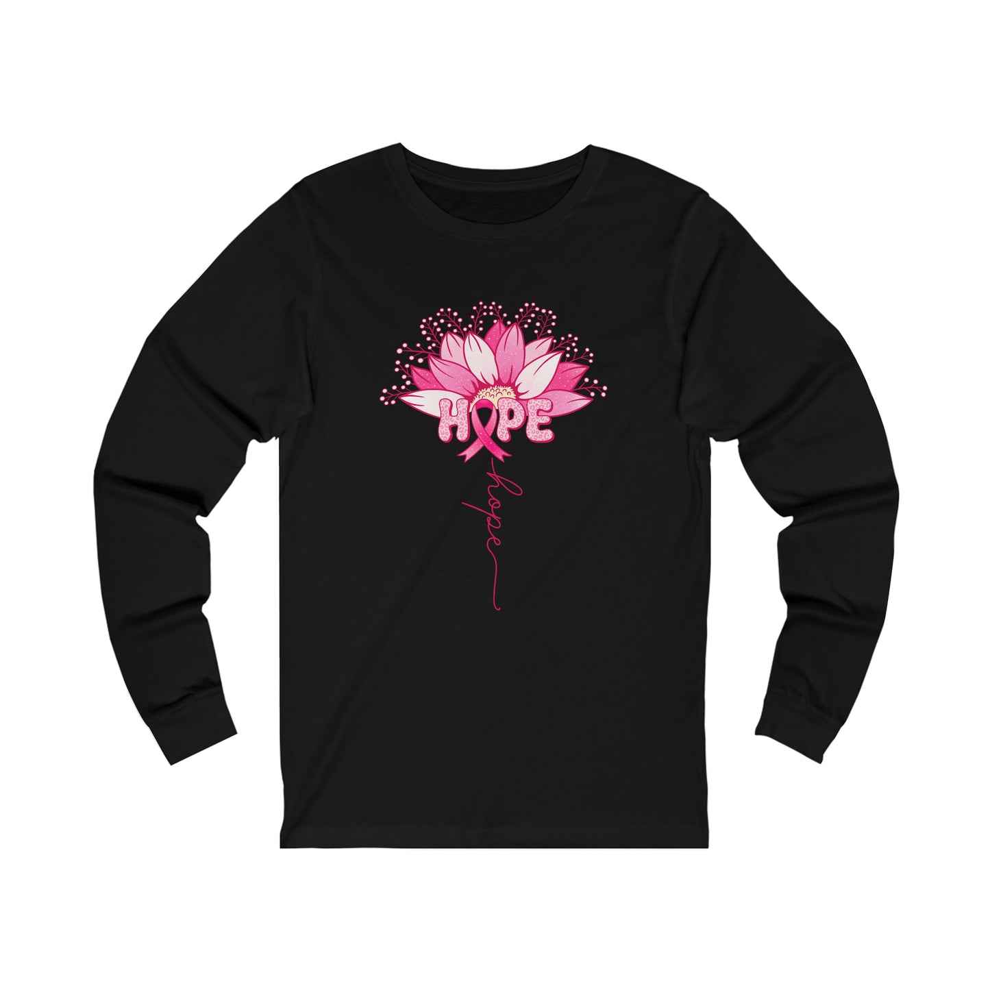 Flower of Hope Unisex Jersey Long Sleeve Tee