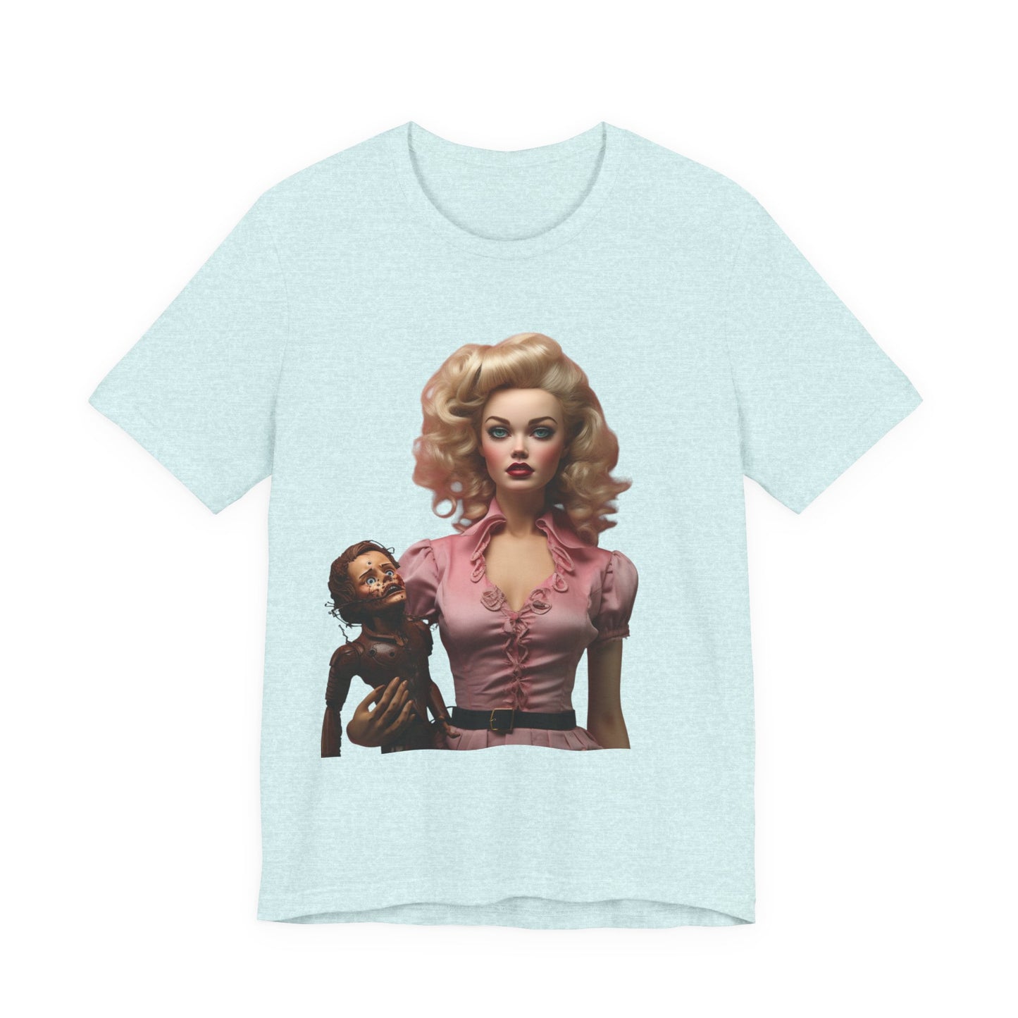 Bad Barbie Doll Unisex Jersey Short Sleeve Tee