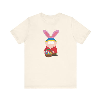 Easter Bunny Cartman   Unisex Jersey Short Sleeve Tee