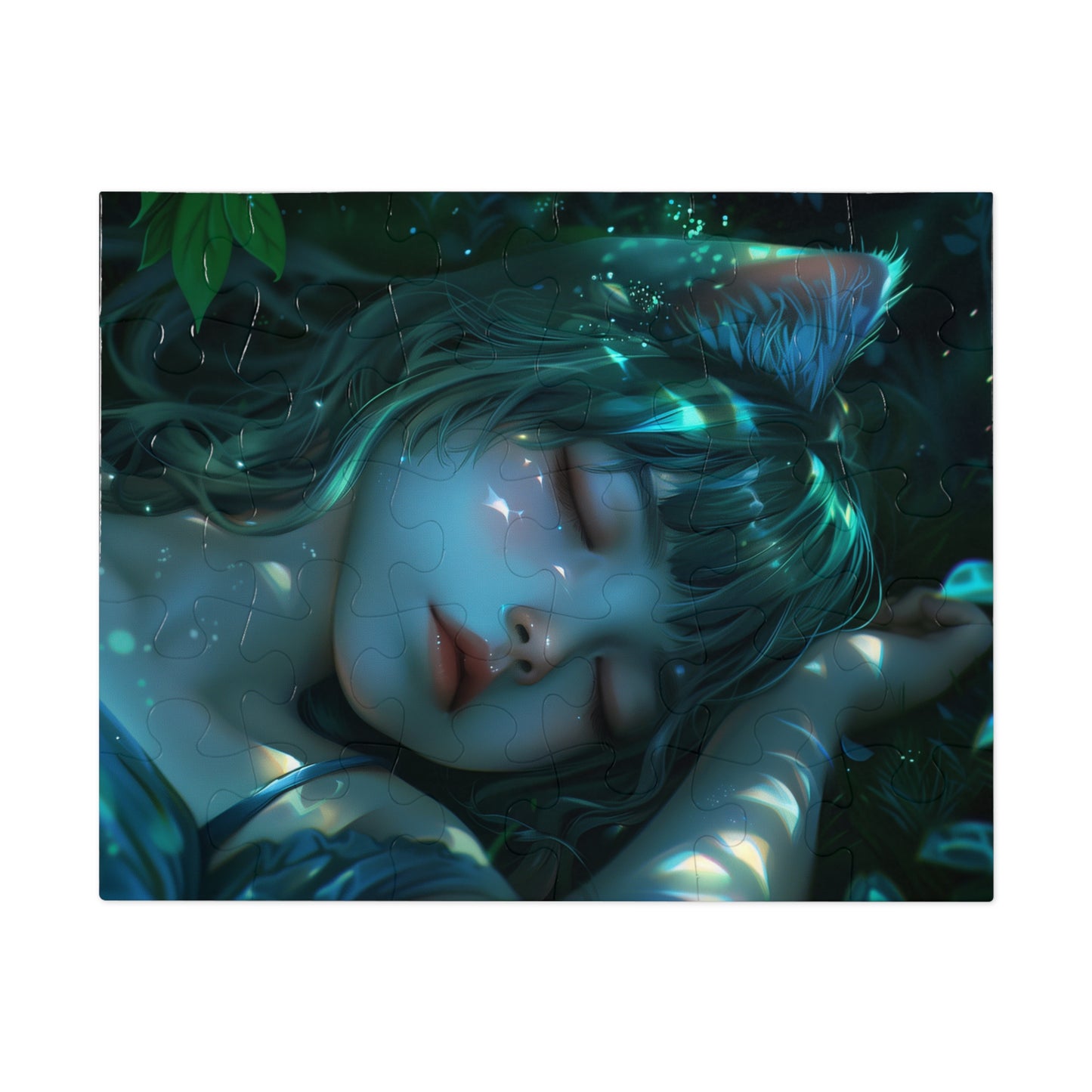 Anime Sleeping Girl  Jigsaw Puzzle (30, 110, 252, 500,1000-Piece)