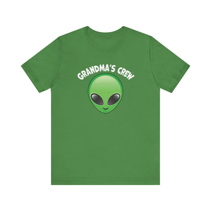 Grandma's Crew Alien  T-Shirt | Unisex Jersey Tee