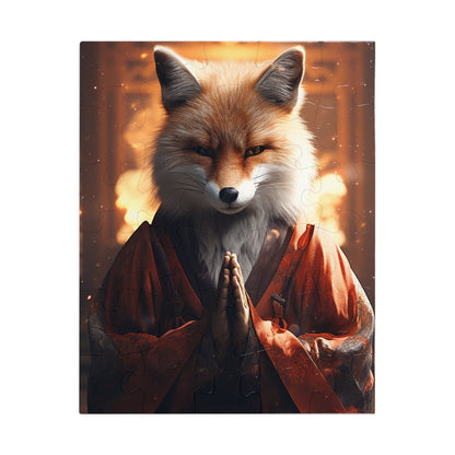 Sensei Fox Jigsaw Puzzle (30, 110, 252, 500,1000-Piece)