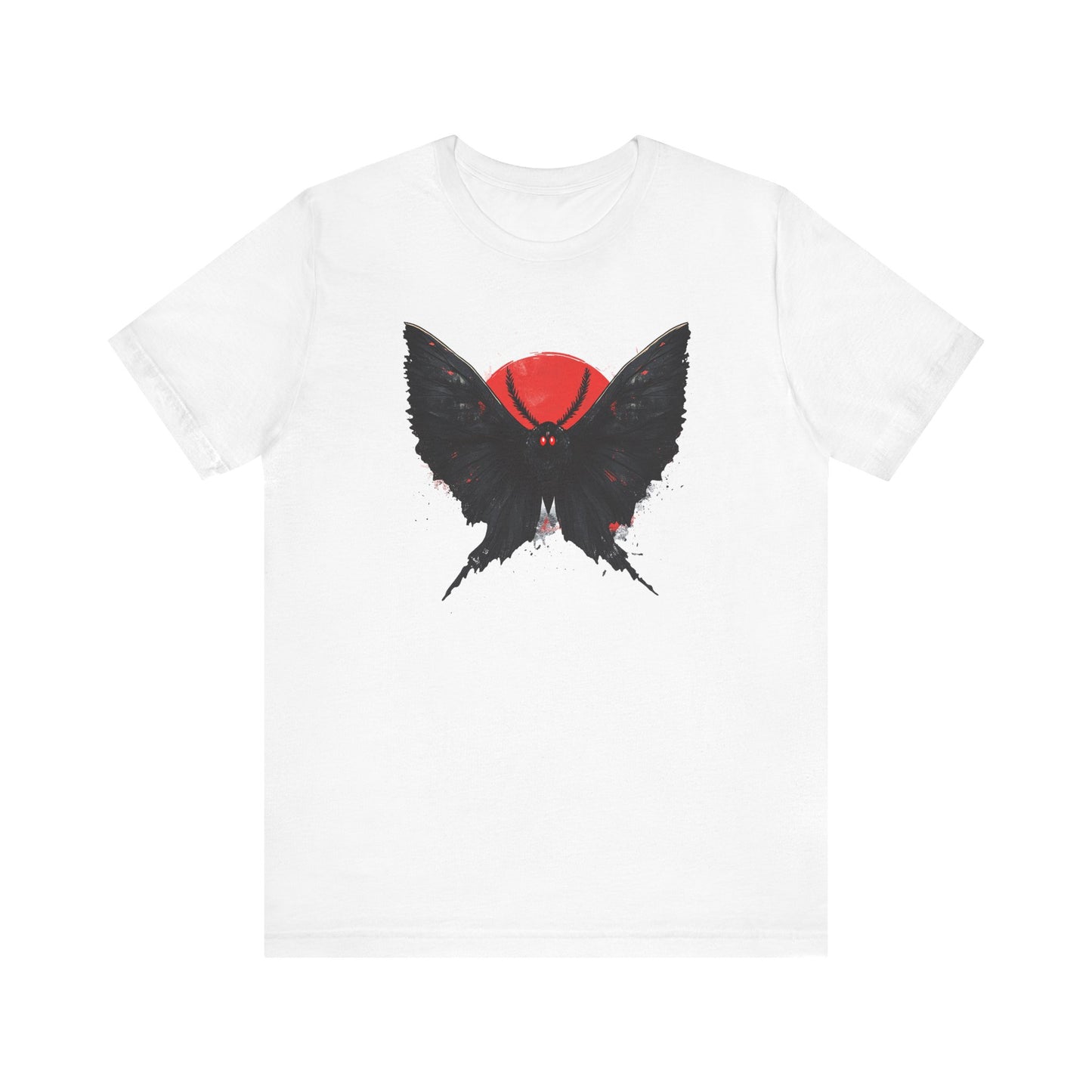 Mothman Graphic Tee - Unisex Jersey Shirt for Nature Lovers