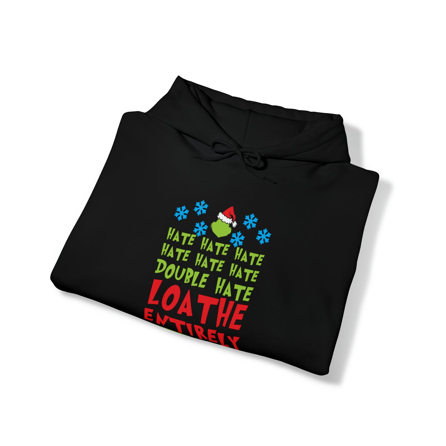 Grinch Feelings Hoodie  Unisex Heavy Blend™ Hooded Sweatshirt