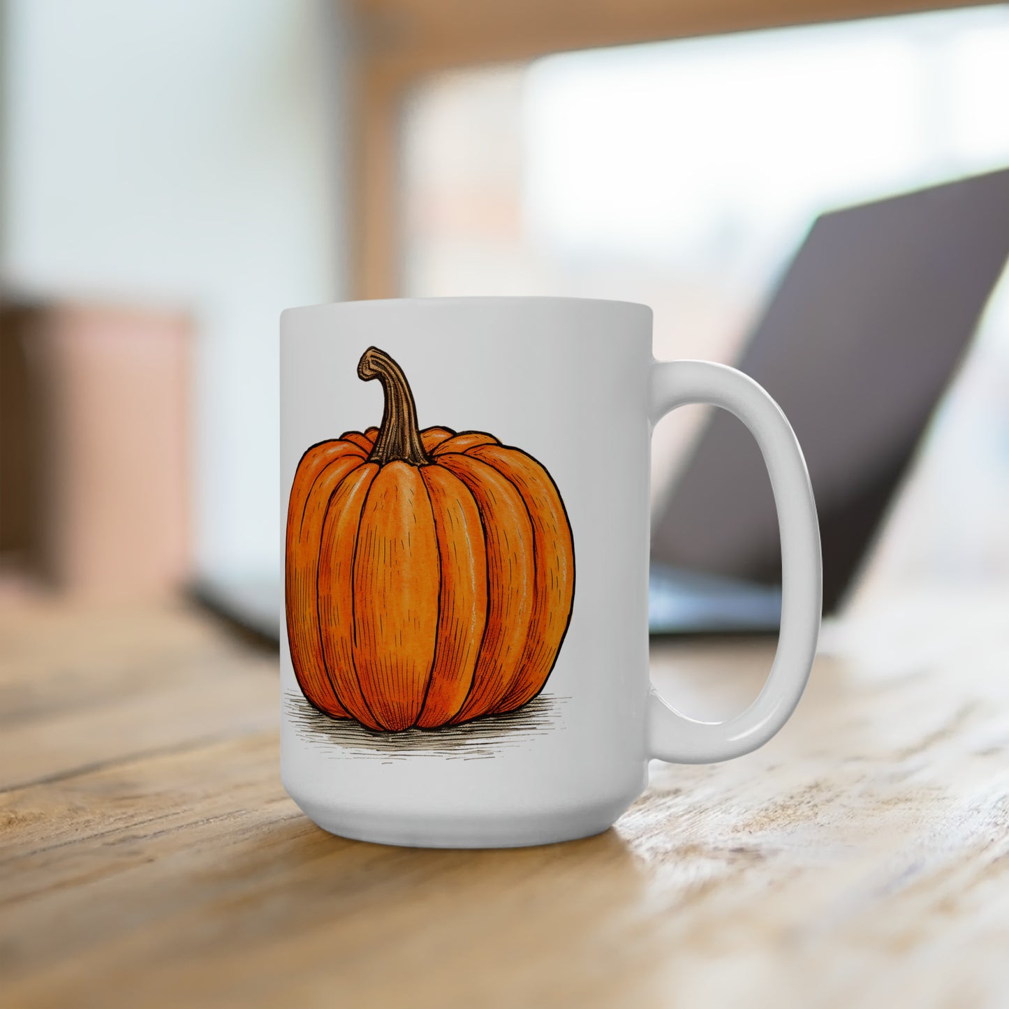 Fall Pumpkins Ceramic Mug