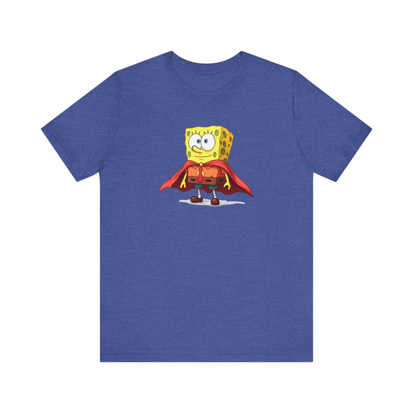 SpongeBob SuperMan  Unisex Jersey Short Sleeve Tee