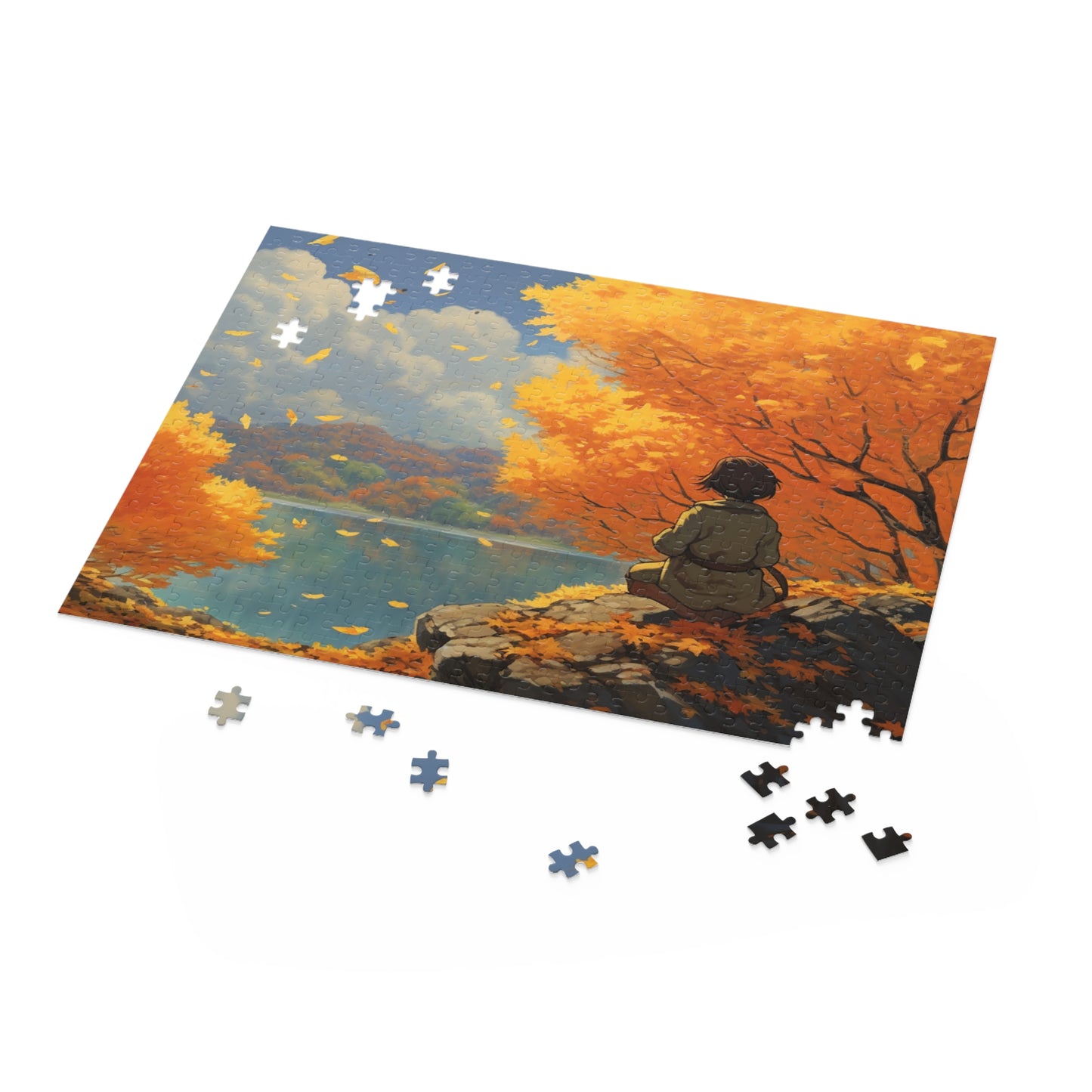 Anime Autumn Puzzle (120, 252, 500-Piece)
