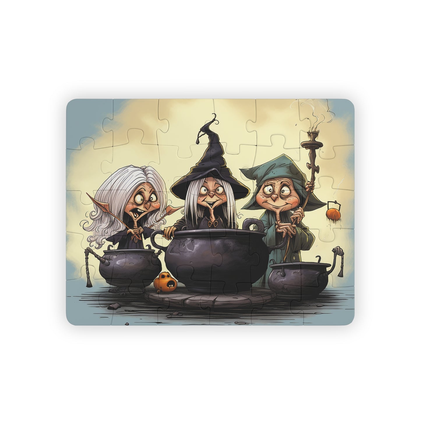 Witch's Brew Halloween Puzzle, 30-Piece