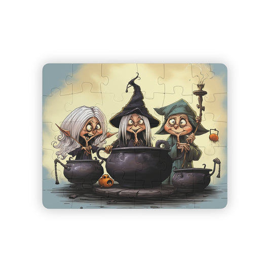 Witch's Brew Halloween Puzzle, 30-Piece