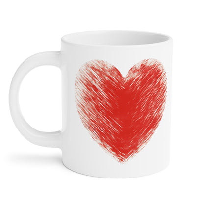 Color My Heart  Ceramic Mugs (11oz\15oz\20oz)