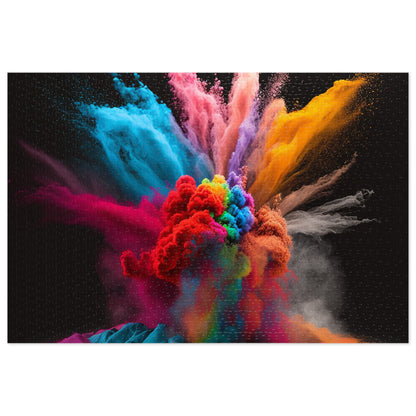 Colorful Explosion!  Jigsaw Puzzle (30, 110, 252, 500,1000-Piece)