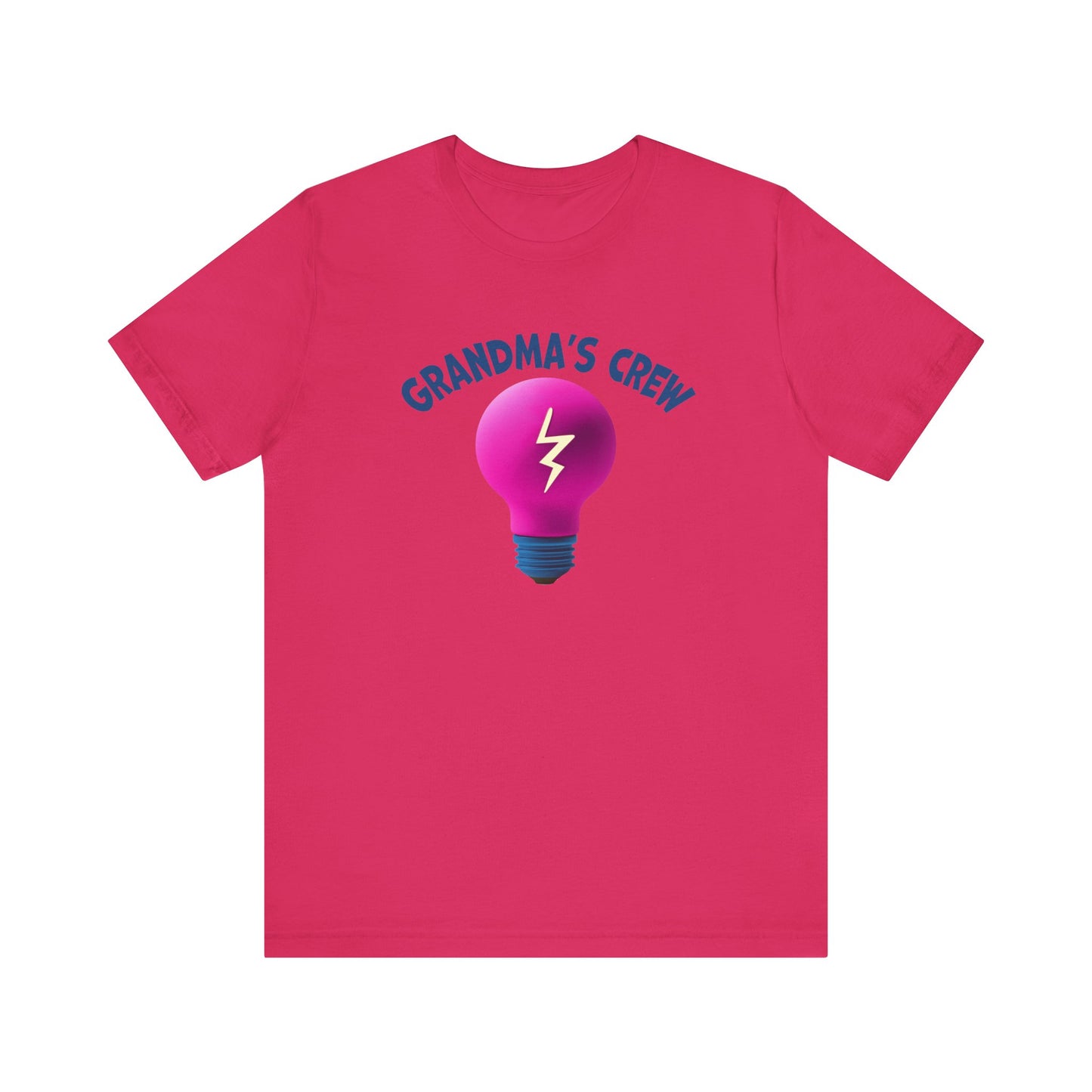 Grandma's Crew  Unisex Jersey Tee - Fun Gift for Grandparents